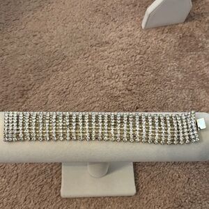 DELL’ OLIO rhinestone bracelet